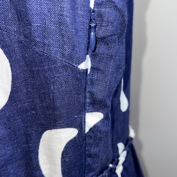 💙NWOT POLO RALPH LAUREN BRUSHSTROKE-MOTIF TIERED LINED DRESS SIZE 10 - Picture 13 of 16